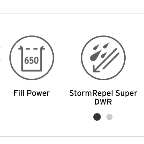 Eddie Bauer L Waterproof WeatherEdge Down Stadium Coat Black New No Tag - Picture 14 of 16